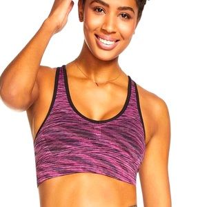 Skechers Seamless Racer Bra XL W1BR76 NWT So Cute and Comfy!